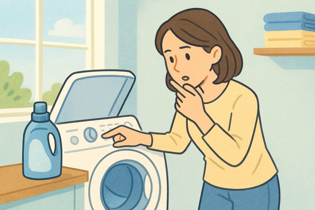 洗剤入れ忘れたまますすぎまで進んだら?