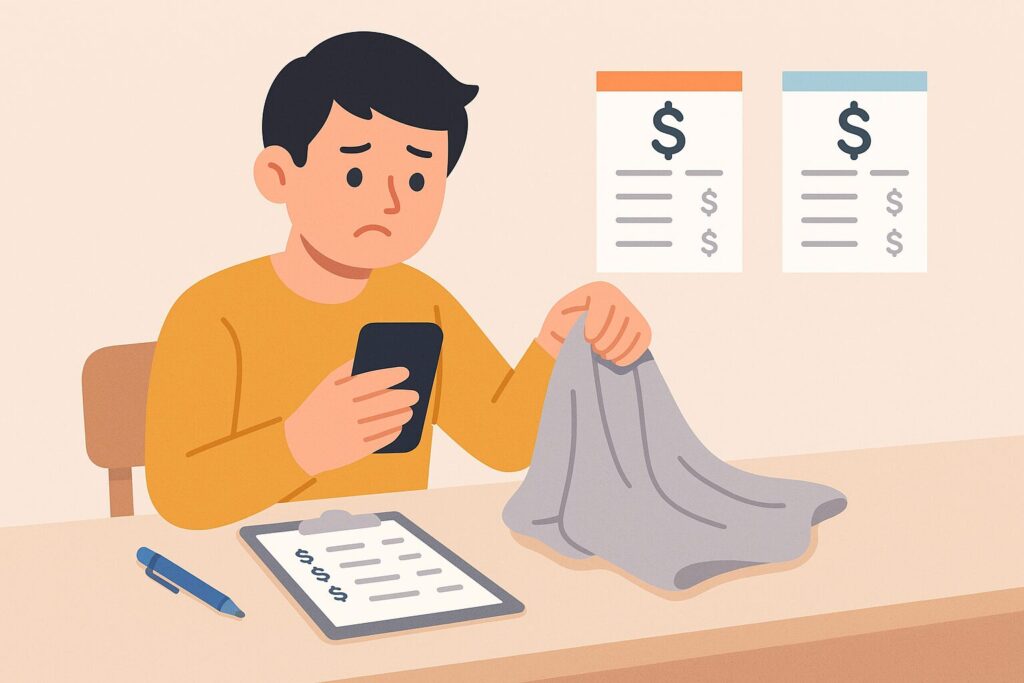 ドライクリーニングの服を洗うのはどうしたらいいですか?