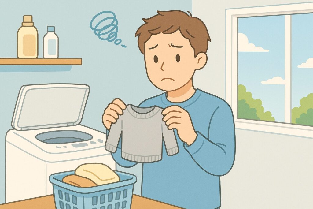 洗濯機 脱水 縮むのを防ぐには?